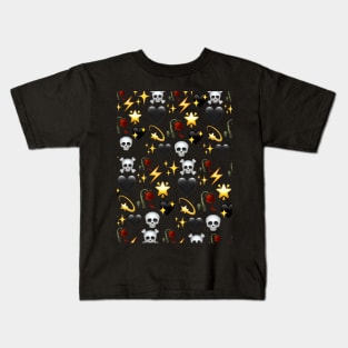 Edgy Collage Kids T-Shirt